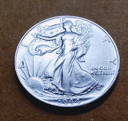 Walking Liberty Silver Half Dollar 1944