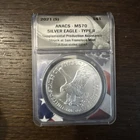 2021 (S) American Silver Eagle Type 2 First Strike MS70 ANACS *2680