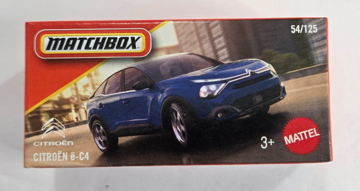 2023 Citroen e-C4 54/125 Matchbox 2026 POWER GRABS JHR18 blue | eBay