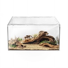 AZV Reptile Terrarium Tank,Versatile Enclosure for Leopard Crested Gecko,Liza...