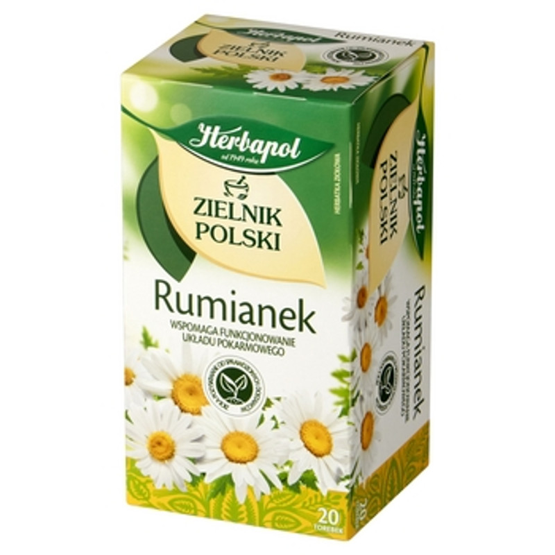 5900956002316 Zielnik Polski Rumianek Herbata Zioowa Wspomaga Trawienie - 20 To 2590₽