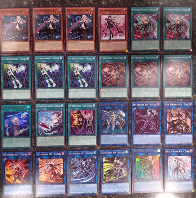 Sky Striker DECK CORE - Roze Mobilize Engage Mecha Ace Raye = Zero Yugioh