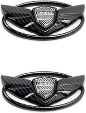 2 Pieces Fit Genesis Logo Front Trunk Stickers Emblem Badges 2010-2017 Fit G... 2 Pieces Fit Genesis Logo Front Trunk Stickers Emblem Badges 2010-2017 Fit G...