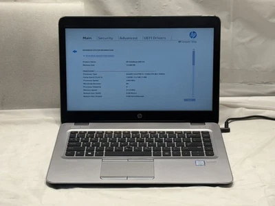 HP EliteBook 840 G4 Intel core i5-7200U @2.50GHz 12GB Laptop Computer No hdd - image 1 of 2