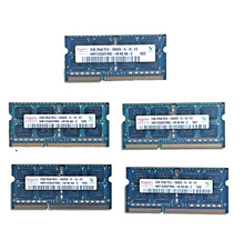 HYNIX 5 x 2GB 10 GB Laptop RAM Memory 2Rx8 PC3-10600S HMT125S6TFR8C-H9 TESTED
