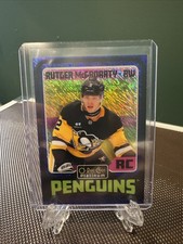 24-25 O-pee-chee Platinum Rutger McGroarty Retro Blue Luster /100