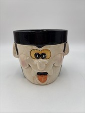 Halloween Dracula Ceramic Planter