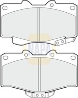 Bremsbelagsatz BremsklöTze FüR Toyota Land Cruiser 90 _J9_ Hilux VI Pick-Up