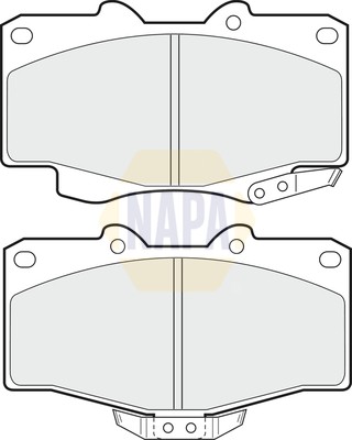Bremsbelagsatz BremsklöTze FüR Toyota Land Cruiser 90 _J9_ Hilux VI Pick-Up-image