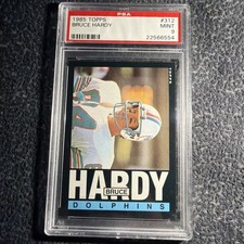 1985 Topps - Bruce Hardy #312 PSA 9
