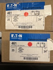 Eaton Crouse-Hinds EMT 3/4" Coupling Set-Screw Type 25pcs
