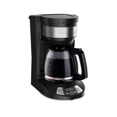 Hamilton Beach 12 Cup Programmable Coffee Maker - Black - 46290