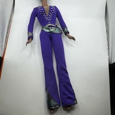 Britney Spears Doll  Purple Jumpsuit ONLY Video Performance Collection 2001 RARE