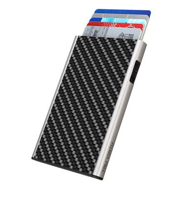   Card Holder Click & Slide I Credit Card Holder Wallet I Card-Holder-RFID-NF...