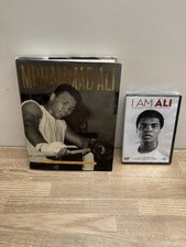 Muhammad Ali Bundle Unseen Archives Hard Back 2002 I AM ALI DVD - Boxing Legend