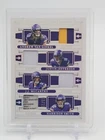 JUSTIN JEFFERSON J.J. MCCARTHY 2025 NATIONAL TREASURES PATCH SILVER /25 Q7148