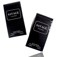 Lot of 2- SAVAGE Cologne for Men Lasting Fragrance Eau de Parfum Spray 3.4oz New