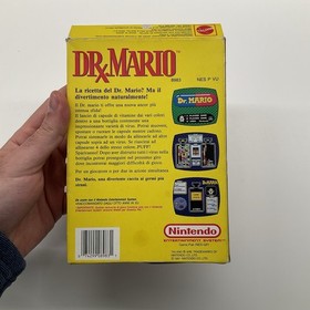 DR MARIO NES - EDIZIONE ITALIANA MATTEL PAL A - NINTENDO NES - TESTATO