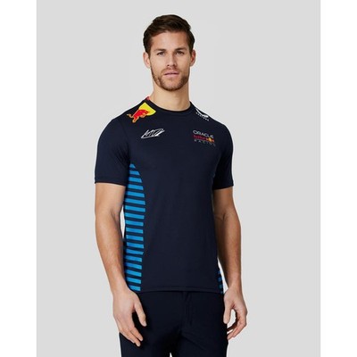 Castore Red Bull Racing Max Verstappen Herren Team F1 T-Shirt Trikot Jersey 