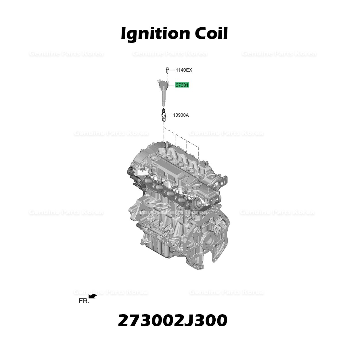 ⭐Genuine⭐ Ignition Coil 273002J300 for Hyundai Elantra