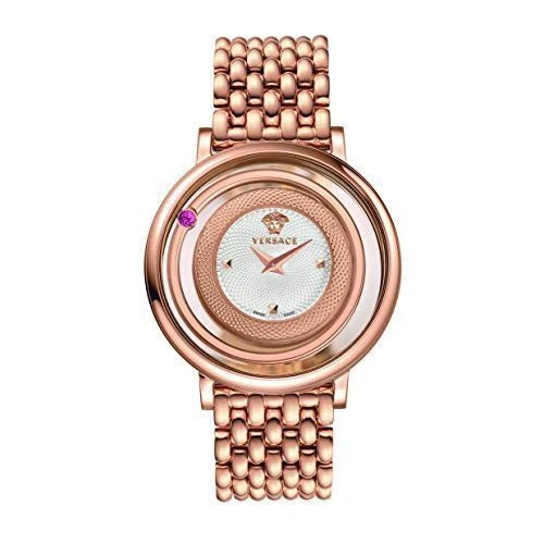 Orologio Versace Donna VQV100015 Venere Topazio Rosso Oro Rosa IP Acciaio Inox