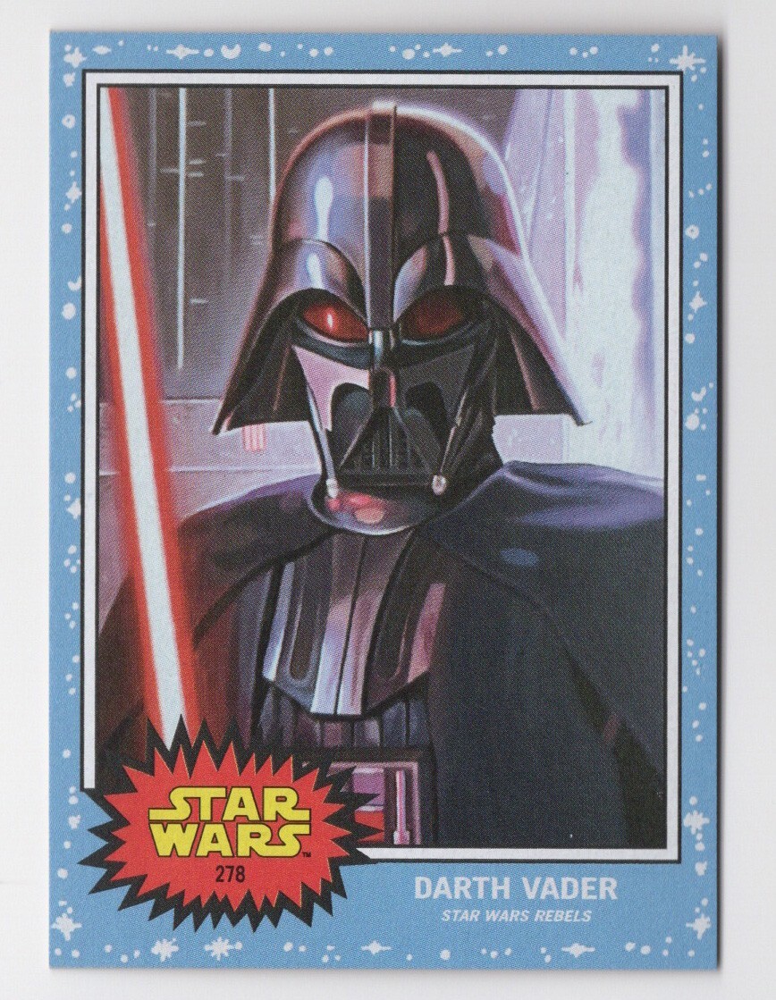 Darth Vader 2022 Topps Star Wars Living Set Card Rebels #278