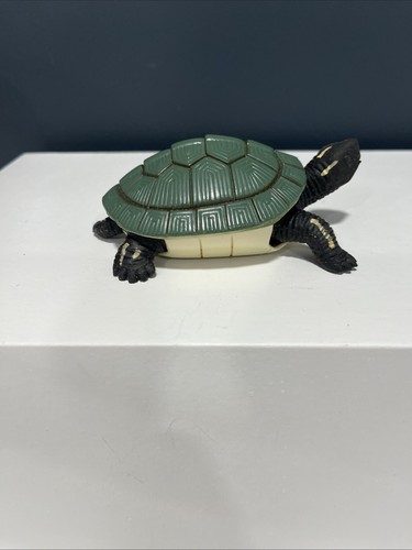 Trachemys Scripta Elegans Turtle Stretch Rubber with Hard Shell Collectible - Picture 6 of 17