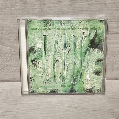 Martin Archer Geraldine Monk Julie Tippetts Fluvium CD 2002 Scarce Jazz Discus 