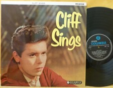 CLIFF RICHARD & THE SHADOWS CLIFF SINGS COLUMBIA RECORDS N MINT LP 1966