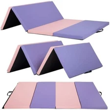 Gymnastics Mat Gym Mat Foldding Lightweight Tumbling Mat 2 Inches Thick Fitness