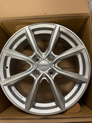 1x Dezent Dezent TN Silver Silver 7.0Jx17 4x108 ET32 rims 17-inch