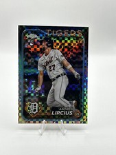 Andre Lipcius 2024 Topps Chrome  X-Fractor #227  Rookie Detroit Tigers