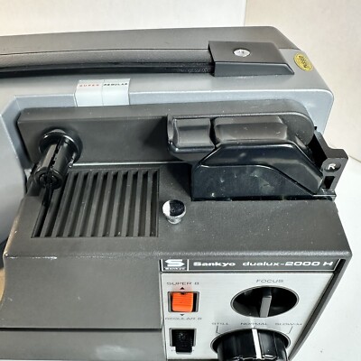 Sankyo Dualux 2000H Rare 8MM Super 8 Projector *As Is Parts/Repair
