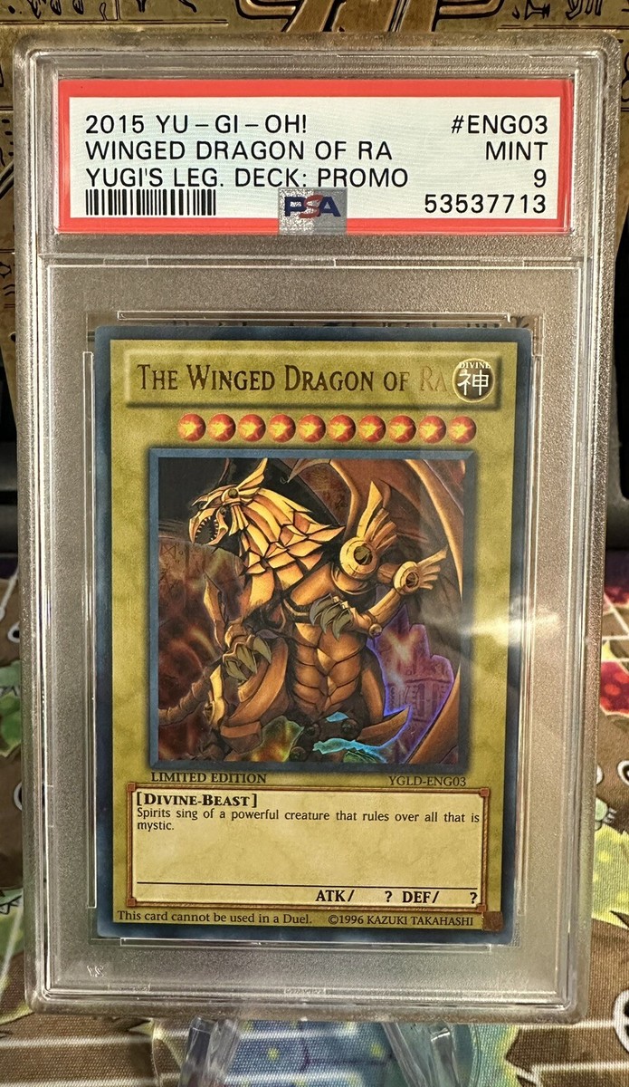 Yugioh 2015 Yugioh Winged Dragon Of Ra PSA 9 | eBay