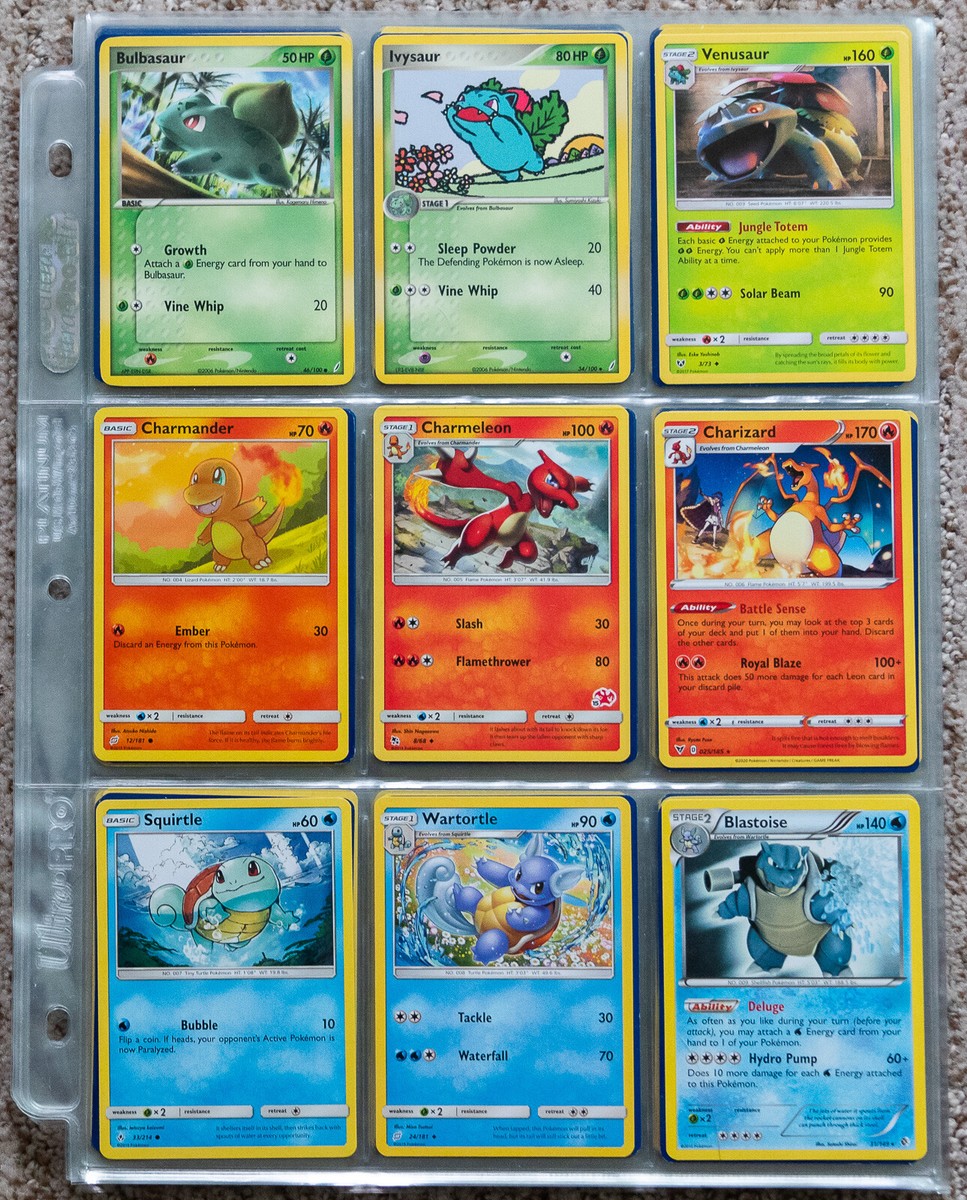 Pokemon Card 1st Generation Set 151 /150 Complete Kanto