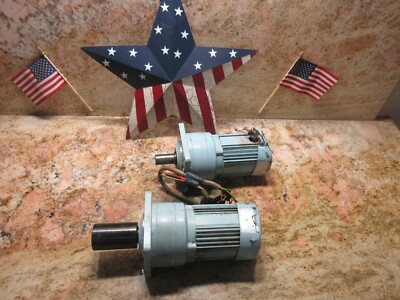 ALTAX CYCLO DRIVE SUMITOMO GEAR MOTOR 5'' 10'' KITAMURA 8 CNC VERTICAL MILL EACH 1