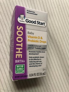 gerber soothe vitamin d probiotic drops