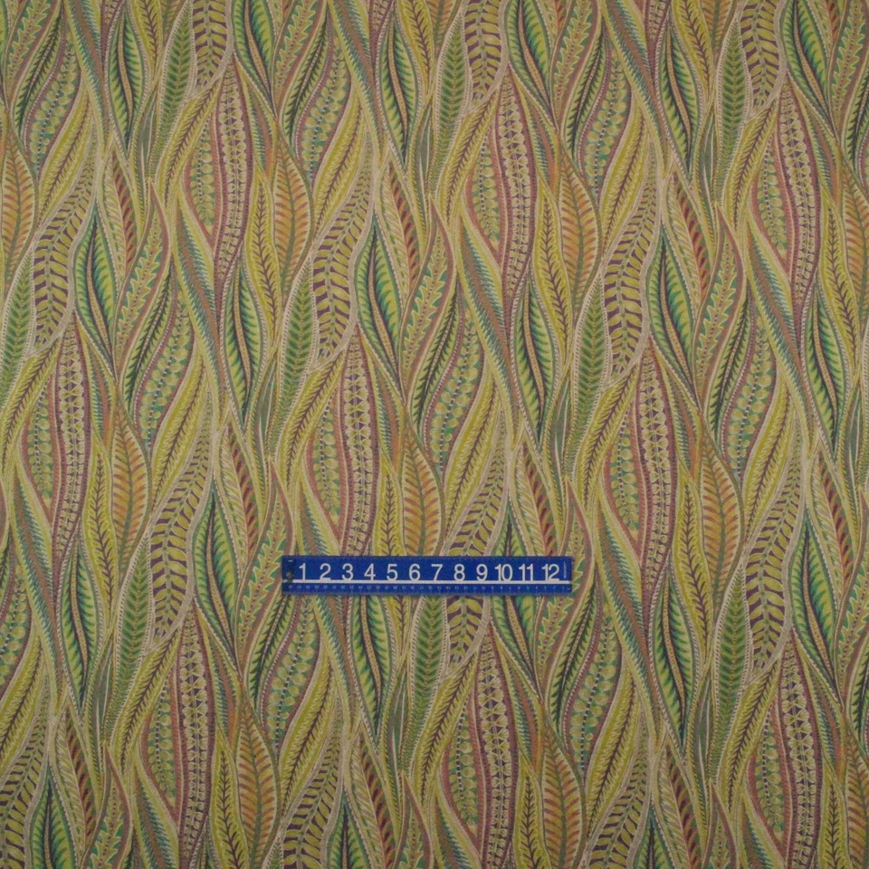 CLARENCE HOUSE CARINA PAISLEY 绿色花卉叶子独家面料 YARD 出品 54W — 第 2/4 张图片