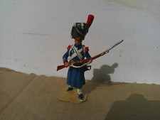 Stadden, Napoleonic French Guard in Long Coat, well painted lead 54mm, JL