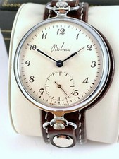 Vintage Russian Marriage Watch Converted from Pocket Watch 18 jewel Exc. Cond..