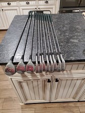 Spalding Top-Flite Plus Wood, Drivers 1 3 5 Iron 3-PW RH Lite Jet Step Steel