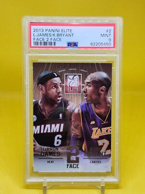 2013-14 Panini Elite - Face 2 Face LeBron James, Kobe Bryant #2 