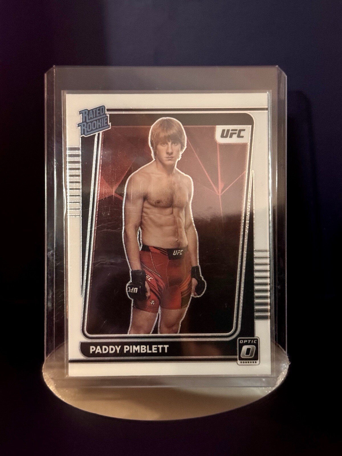 2022 Panini Donruss Optic UFC - Rated Rookie Holo Prizm #103 Paddy Pimblett (RC)