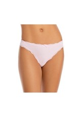 Aqua Lace Trim Thong