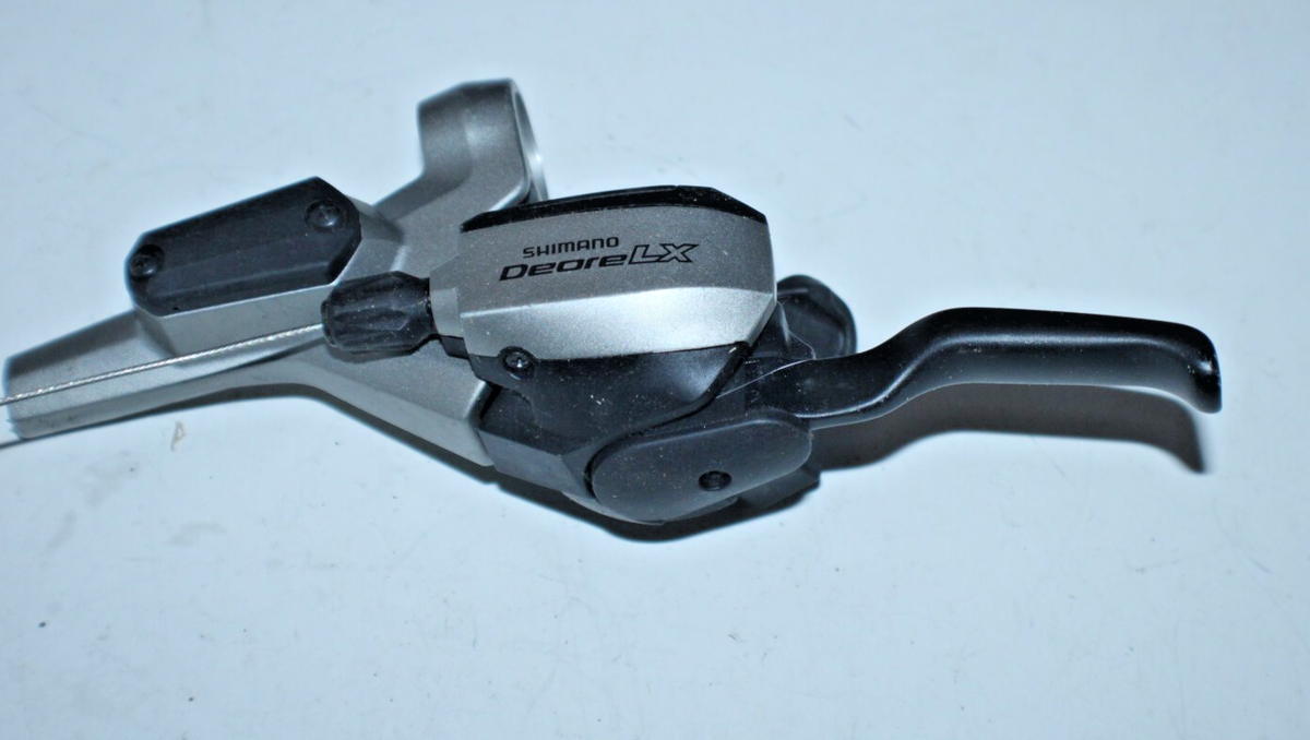 Shimano Hydraulic Disc LH Brake Lever Shifter Silver 22.2mm