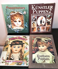 German Doll Books LOT of 4 Richter GERMAN LANGUAGE Kostbare Kunstler Puppen