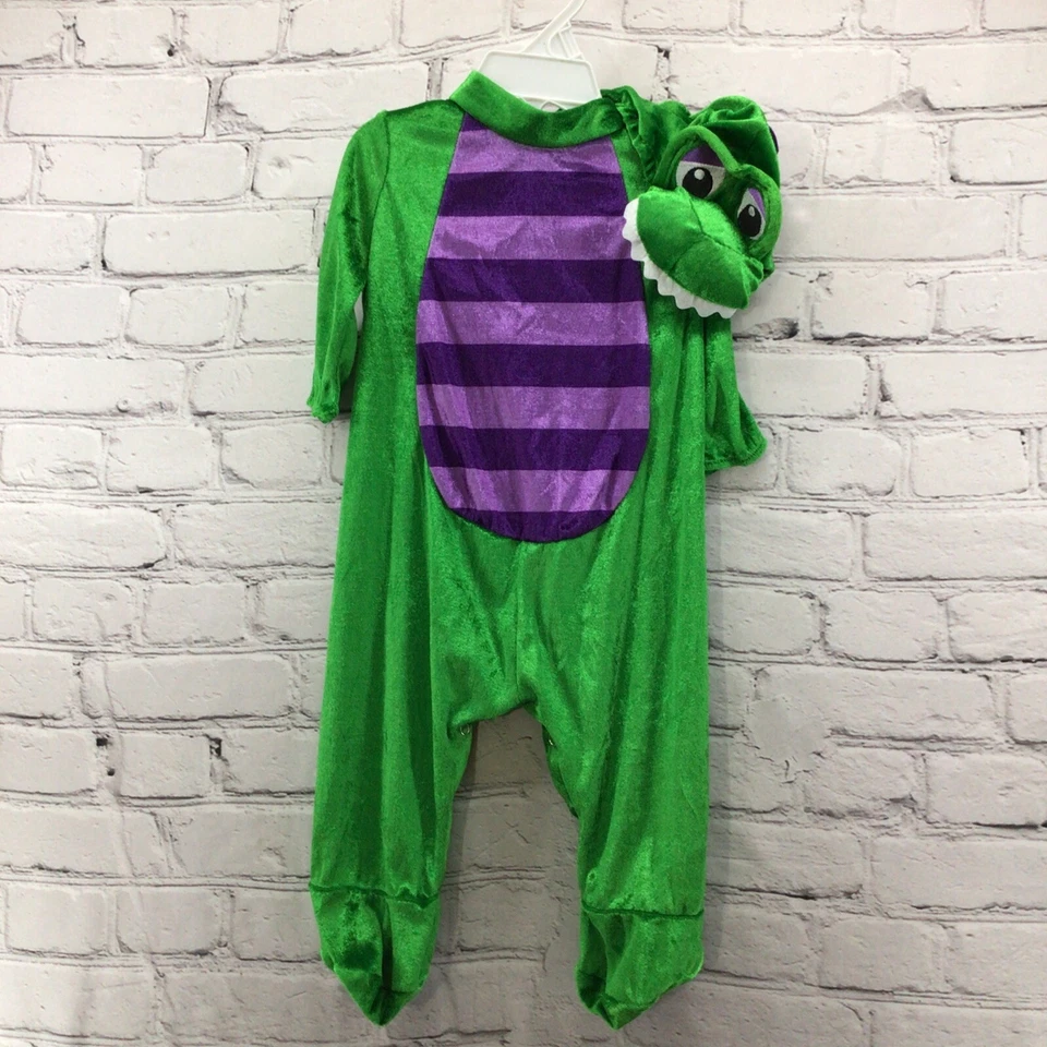 Disfraz de Dinky Dino Dinosaurio Infantil Talla 0-6 Mos Incharacter Mono Verde Foto 2 de 4