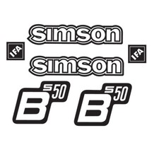 Simson S50B IFA Aufkleber