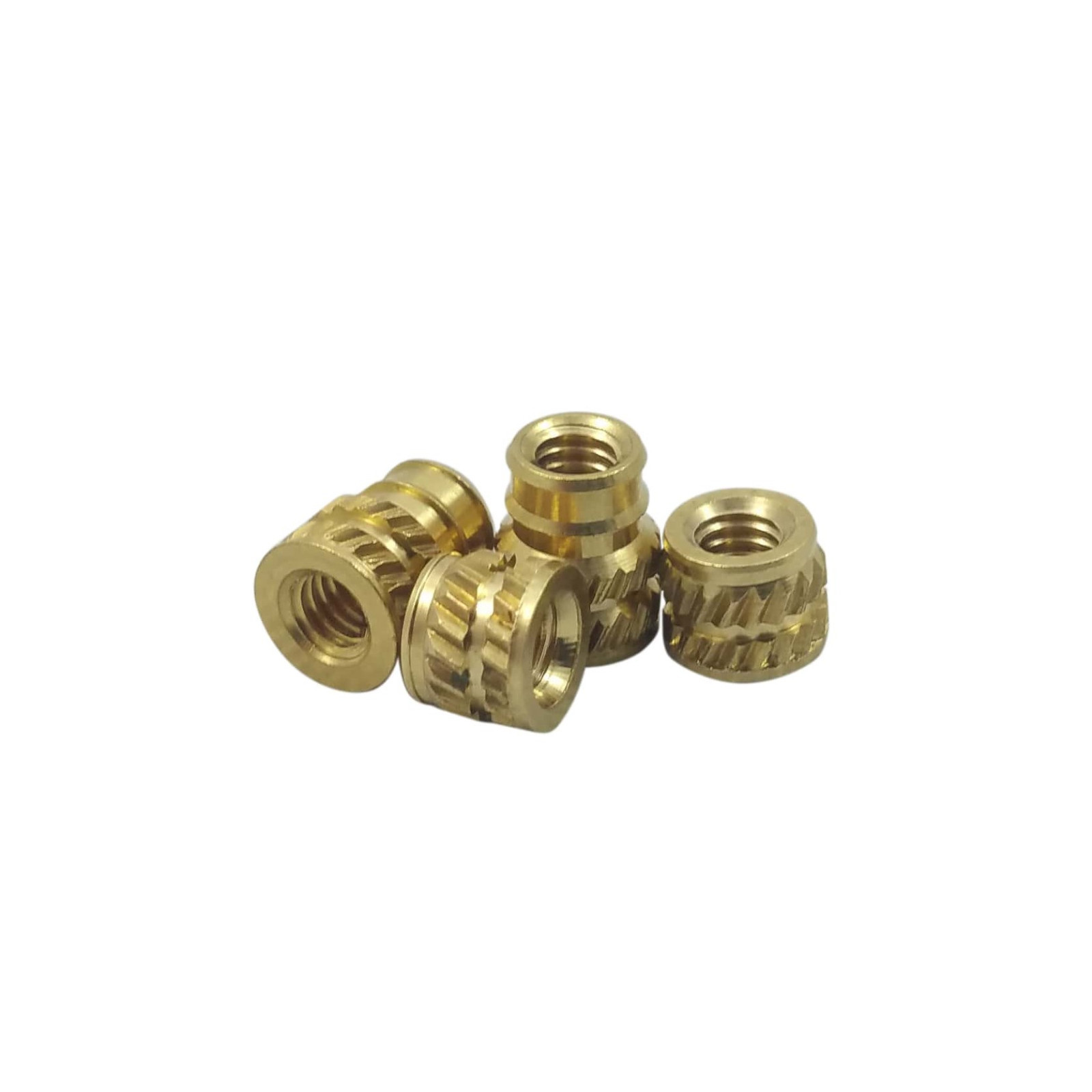 M4 0.7 4-7 M4-0.7 4mm Brass Threaded Inserts for 3D Printing Screws ...