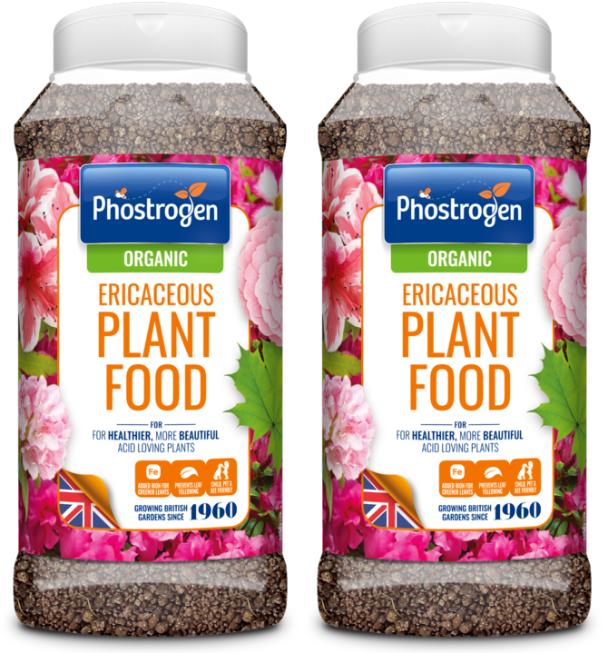 2x Phostrogen Organic Child Pet Safe Ericaceous Plant Food Feed Fertiliser